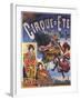 Cirque D'Ete-Summer Circus-Charles Levy-Framed Art Print