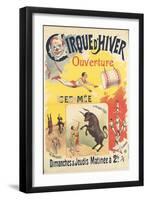 Cirque d'hiver : ouverture-null-Framed Premium Giclee Print