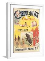 Cirque d'hiver : ouverture-null-Framed Giclee Print