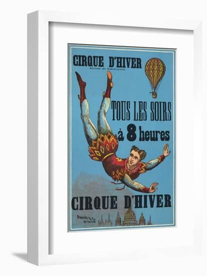 Cirque d’hiver-null-Framed Giclee Print