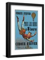 Cirque d’hiver-Vintage Reproduction-Framed Art Print