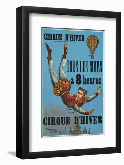 Cirque d’hiver-Vintage Reproduction-Framed Art Print