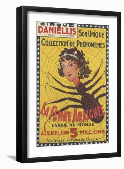 Cirque Daniellis, son unique collection de phénomènes-null-Framed Giclee Print