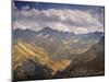 Cirque De Gavarnie from Pic De Tantes, Pyrenees Mountains, Haute-Pyrenees, Midi-Pyrenees, France-David Hughes-Mounted Photographic Print