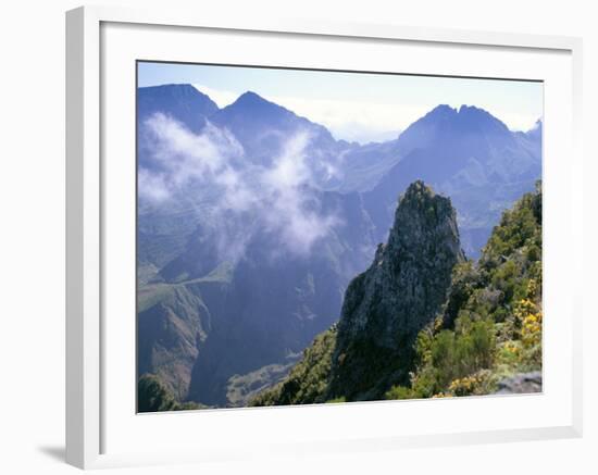 Cirque De Mafate from Maido, Reunion, Indian Ocean, Africa-G Richardson-Framed Photographic Print