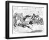 Cirque Napoleon Clowns-Gustave Doré-Framed Art Print