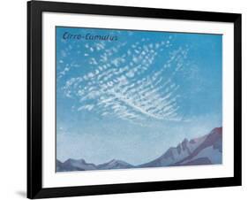 'Cirro-Cumulus - A Dozen of the Principal Cloud Forms In The Sky', 1935-Unknown-Framed Giclee Print