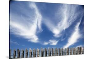 Cirrus Clouds in Summer Sky-Paul Souders-Stretched Canvas
