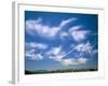 Cirrus Clouds, Tien Shan Mountains, Kazakhstan, Central Asia-N A Callow-Framed Photographic Print
