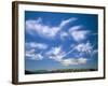 Cirrus Clouds, Tien Shan Mountains, Kazakhstan, Central Asia-N A Callow-Framed Photographic Print