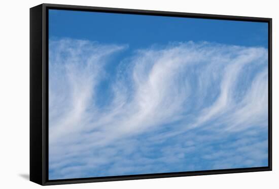 Cirrus clouds-Jim Engelbrecht-Framed Stretched Canvas