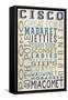 Cisco, Massachusetts-Lantern Press-Framed Stretched Canvas