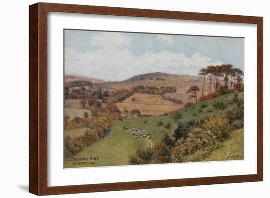 Cissbury Ring Near Worthing-Alfred Robert Quinton-Framed Giclee Print