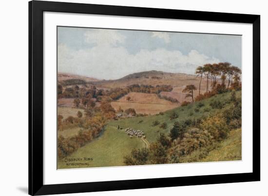 Cissbury Ring Near Worthing-Alfred Robert Quinton-Framed Giclee Print