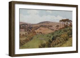 Cissbury Ring Near Worthing-Alfred Robert Quinton-Framed Premium Giclee Print