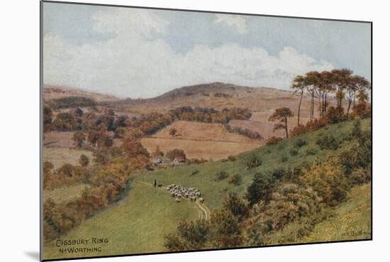 Cissbury Ring Near Worthing-Alfred Robert Quinton-Mounted Giclee Print