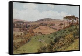 Cissbury Ring Near Worthing-Alfred Robert Quinton-Framed Stretched Canvas