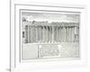 Cistern Beneath the Hippodrome, Constantinople, Turkey, from Entwurf Einer Historischen Architektur-Johann Bernhard Fischer Von Erlach-Framed Giclee Print