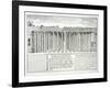 Cistern Beneath the Hippodrome, Constantinople, Turkey, from Entwurf Einer Historischen Architektur-Johann Bernhard Fischer Von Erlach-Framed Giclee Print