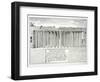 Cistern Beneath the Hippodrome, Constantinople, Turkey, from Entwurf Einer Historischen Architektur-Johann Bernhard Fischer Von Erlach-Framed Giclee Print