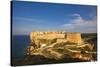 Citadel and High Town, Boniface, Corsica, France-Massimo Borchi-Stretched Canvas