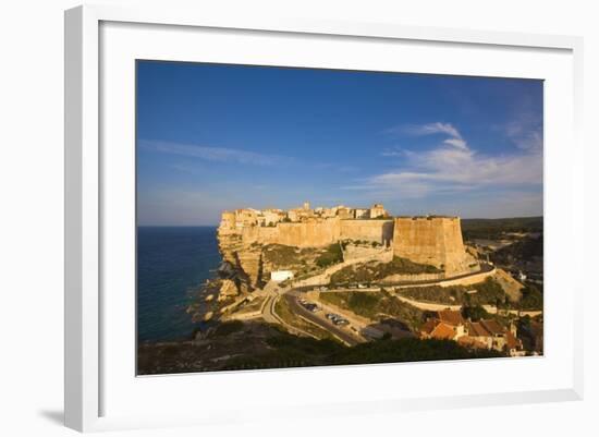 Citadel and High Town, Boniface, Corsica, France-Massimo Borchi-Framed Photographic Print