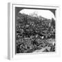 Citadel and Mohammed Ali Mosque Beyond Bab-El-Wezir Cemetery, Cairo, Egypt, 1905-Underwood & Underwood-Framed Photographic Print