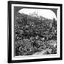 Citadel and Mohammed Ali Mosque Beyond Bab-El-Wezir Cemetery, Cairo, Egypt, 1905-Underwood & Underwood-Framed Photographic Print