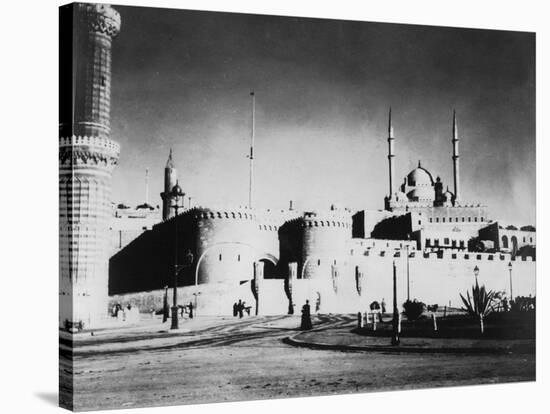 Citadel and Mohammed Ali Mosque, Cairo, Egypt, Late 19th or Early 20th Century-null-Stretched Canvas