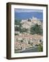 Citadel and Town Overlooking River Durance, Sisteron, Provence, France-John Miller-Framed Photographic Print