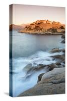 Citadel at Sunset, Calvi, Balagne, Corsica, France, Mediterranean, Europe-Markus Lange-Stretched Canvas