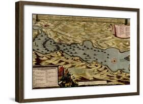 Citadel at the Ancient City of Marseille, France - 1700-Anna Beeck-Framed Art Print