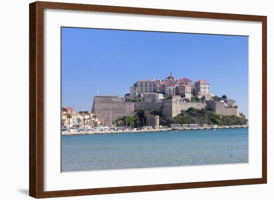 Citadel, Calvi, Balagne, Corsica, France, Mediterranean, Europe-Markus Lange-Framed Photographic Print