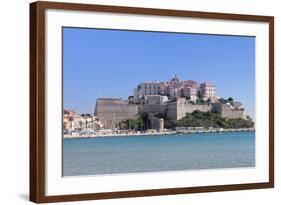 Citadel, Calvi, Balagne, Corsica, France, Mediterranean, Europe-Markus Lange-Framed Photographic Print