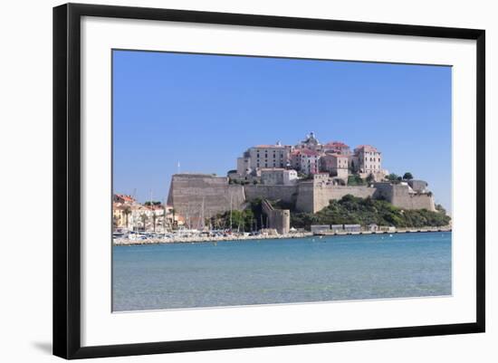 Citadel, Calvi, Balagne, Corsica, France, Mediterranean, Europe-Markus Lange-Framed Photographic Print