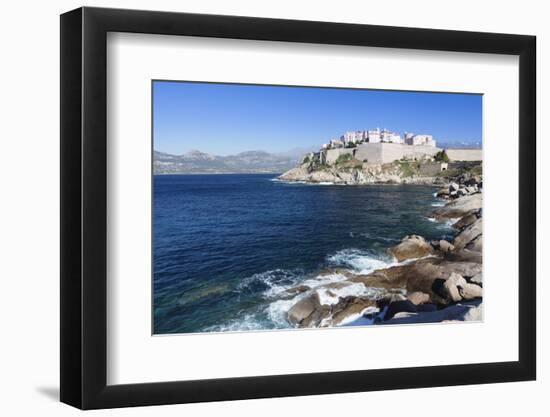 Citadel, Calvi, Balagne, Corsica, France, Mediterranean, Europe-Markus Lange-Framed Photographic Print