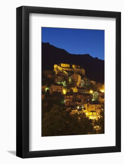 Citadel, Corte, Corsica, France, Mediterranean, Europe-Markus Lange-Framed Photographic Print