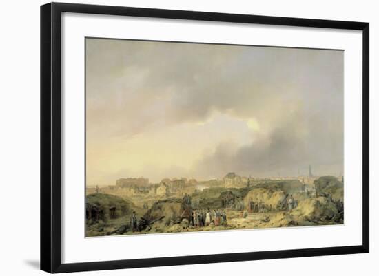 Citadel of Antwerp Shortly after the Siege-Ferdinand De Braekeleer-Framed Art Print