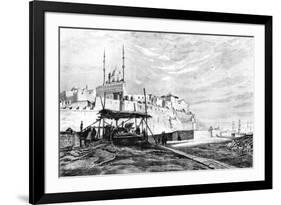 Citadel of Cairo, Egypt, 1880-null-Framed Giclee Print