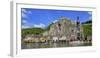 Citadel of Dinant on Meuse River, Dinant, Province of Namur, Wallonia, Belgium, Europe-Hans-Peter Merten-Framed Photographic Print