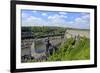 Citadel of Dinant on Meuse River, Dinant, Province of Namur, Wallonia, Belgium, Europe-Hans-Peter Merten-Framed Photographic Print