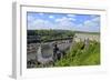 Citadel of Dinant on Meuse River, Dinant, Province of Namur, Wallonia, Belgium, Europe-Hans-Peter Merten-Framed Photographic Print