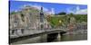 Citadel of Dinant on Meuse River, Dinant, Province of Namur, Wallonia, Belgium, Europe-Hans-Peter Merten-Stretched Canvas