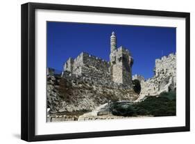 Citadel of Jerusalem or Tower of David-null-Framed Giclee Print