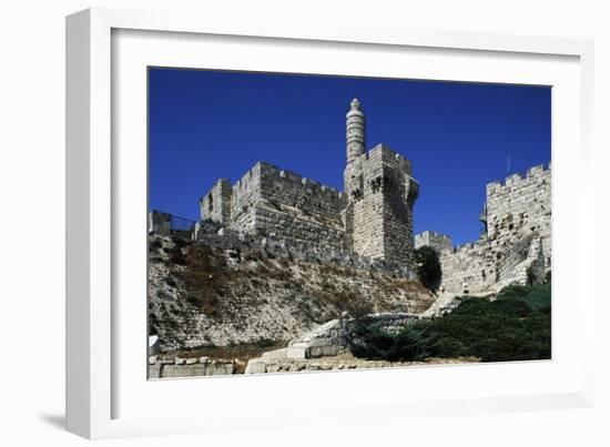 Citadel of Jerusalem or Tower of David-null-Framed Giclee Print