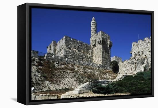 Citadel of Jerusalem or Tower of David-null-Framed Stretched Canvas