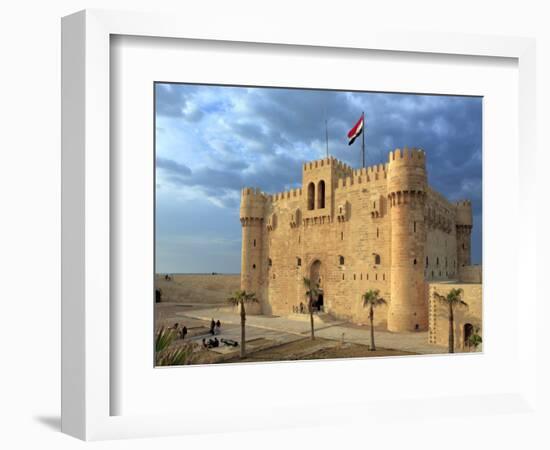 Citadel of Qaitbay, Alexandria, Egypt-Ivan Vdovin-Framed Photographic Print