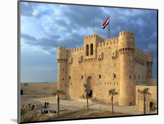 Citadel of Qaitbay, Alexandria, Egypt-Ivan Vdovin-Mounted Photographic Print