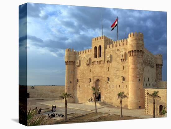 Citadel of Qaitbay, Alexandria, Egypt-Ivan Vdovin-Stretched Canvas