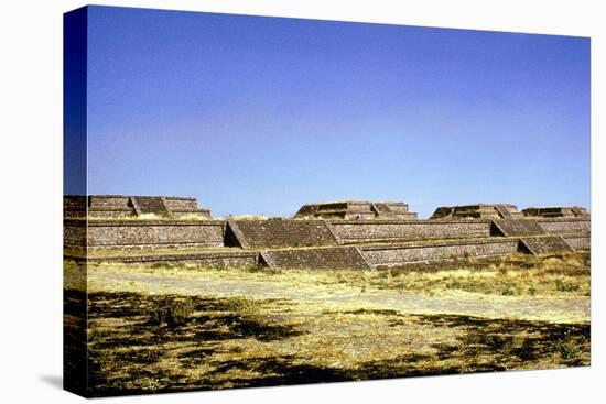 Citadel of Teotihuacan, Pre-Columbian Mexico-null-Stretched Canvas